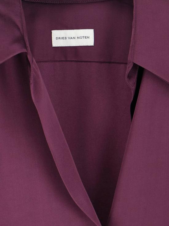 26SS 드리스 반 노튼 셔츠 010783 3177 357 Violet - DRIES VAN NOTEN