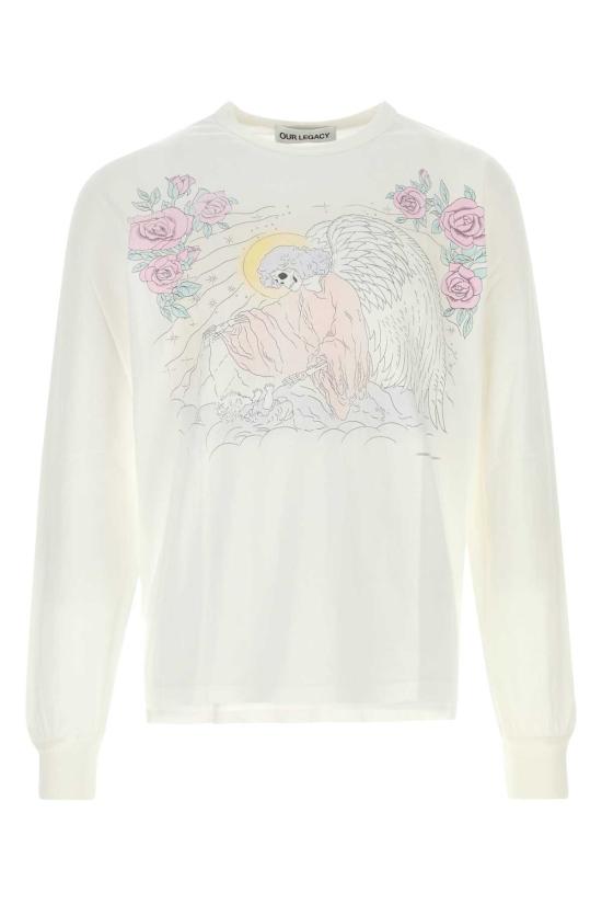 26SS 아워레가시 크루즈 롱슬리브 폴른 엔젤 프린트 M2266CFP FAREWELLPRINT White