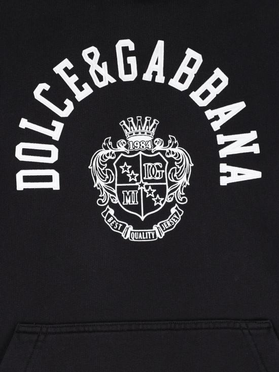 26SS 돌체앤가바나 후드 티셔츠 G9BGPT G7POT N0000 Black - DOLCE & GABBANA