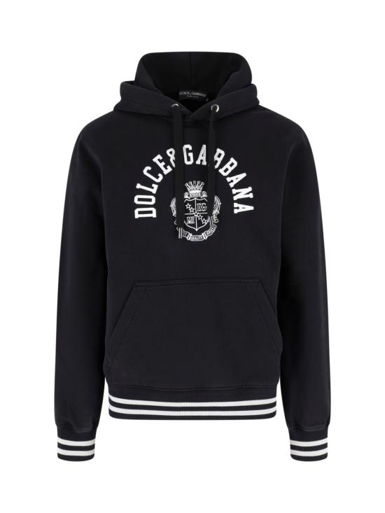 26SS 돌체앤가바나 후드 티셔츠 G9BGPT G7POT N0000 Black