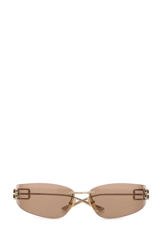 26SS 발렌시아가 선글라스 858880T0005 8248 Gold - BALENCIAGA