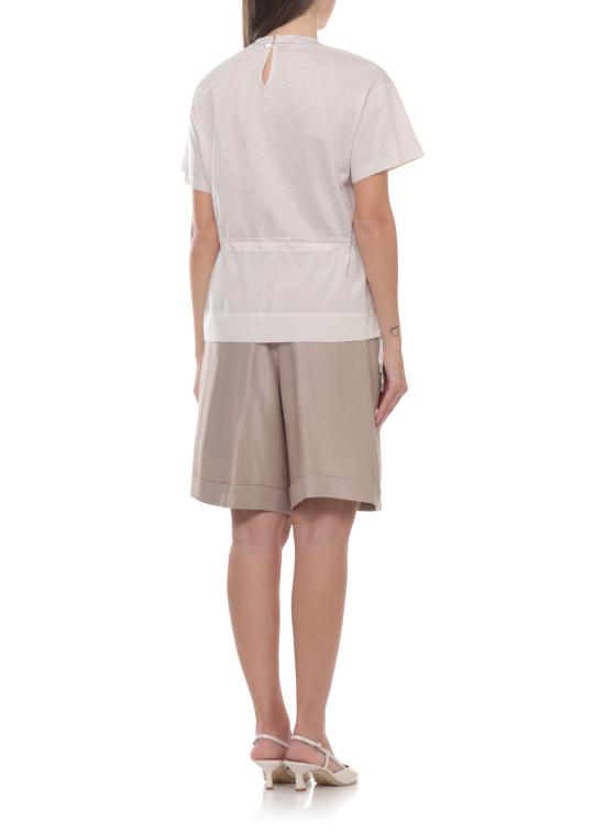 26SS 페세리코 반팔 티셔츠 S06434J0 3036A44A Ivory - PESERICO