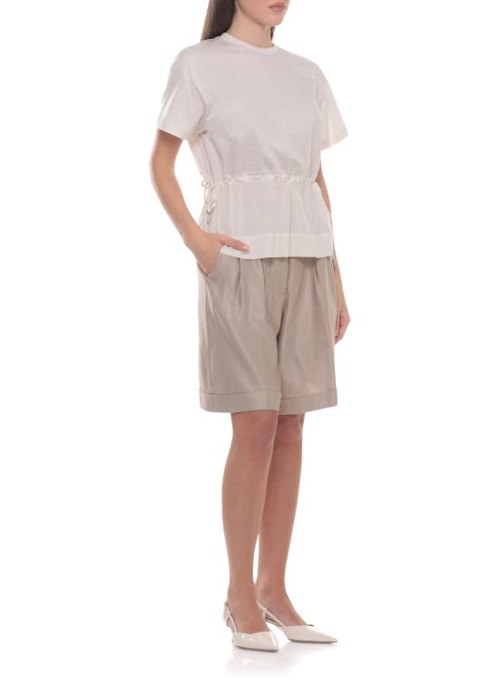 26SS 페세리코 반팔 티셔츠 S06434J0 3036A44A Ivory - PESERICO