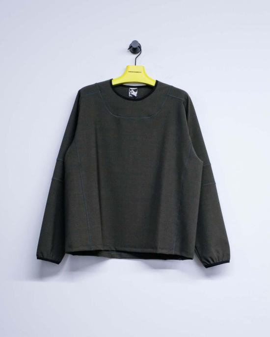  쥐알텐케이 탑 Gr10 K 울 오버록 긴팔 - GR10K