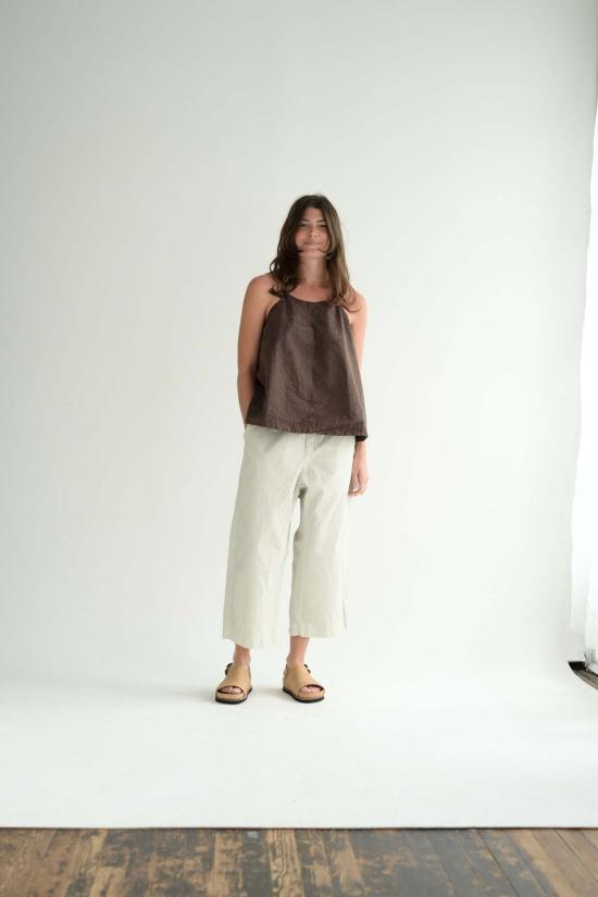  앨범 디 파밀리아 민소매 티셔츠 Album Di Famiglia Tank Top Cc - ALBUM DI FAMIGLIA