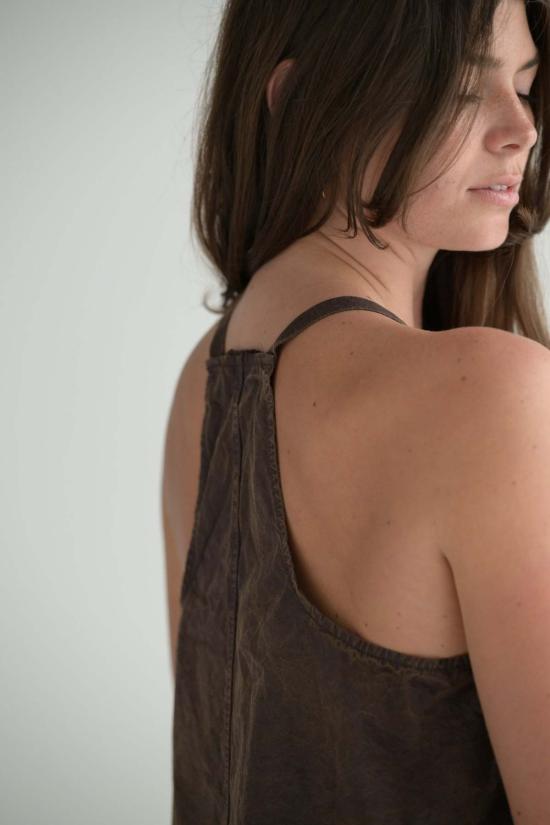  앨범 디 파밀리아 민소매 티셔츠 Album Di Famiglia Tank Top Cc - ALBUM DI FAMIGLIA