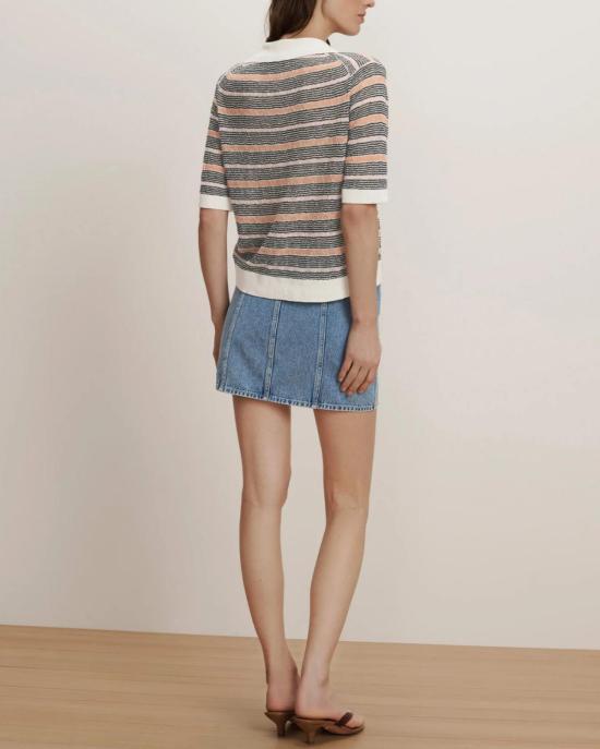  베로니카비어드 데님 스커트 베로니카 비어드 마키타 데님 미니스커트 실버 더스트 - VERONICA BEARD