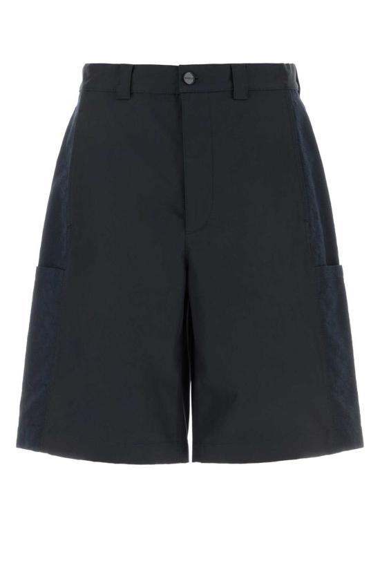  구찌 숏팬츠 미드나잇 블루 코튼 버뮤다 쇼츠 잉크