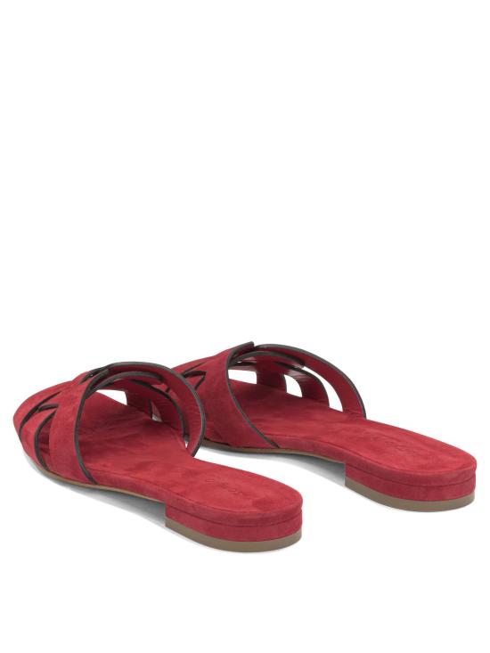 26SS 세르지오 레반테시 샌들 NORMA6CAMOSCIO ROSSO Red - SERGIO LEVANTESI