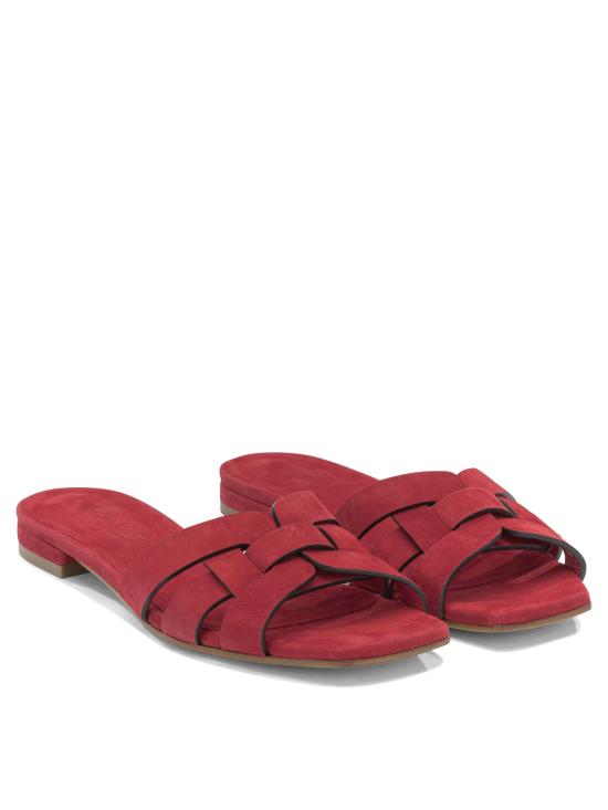 26SS 세르지오 레반테시 샌들 NORMA6CAMOSCIO ROSSO Red - SERGIO LEVANTESI