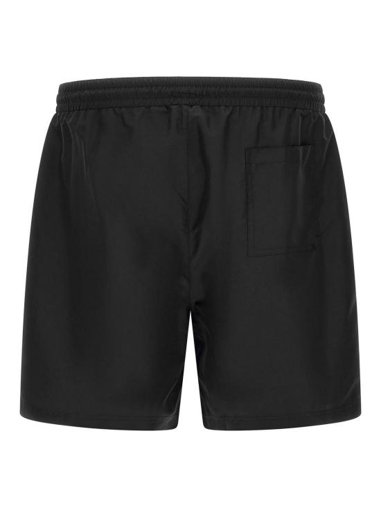 26SS 브루넬로 쿠치넬리 로고 스윔 팬츠 MW817043CZ300 Black - BRUNELLO CUCINELLI