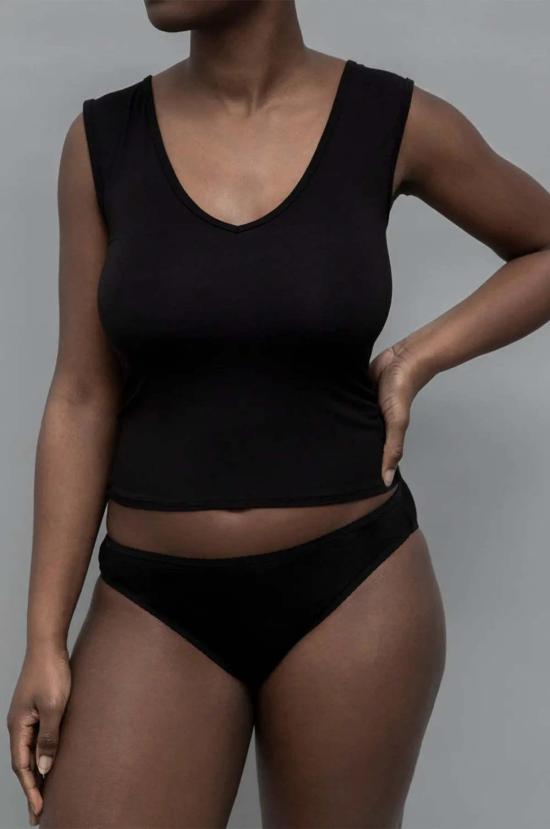  카이 인티메이츠 민소매 티셔츠 리클라인 뱀부 쉘 탑 - KYE INTIMATES