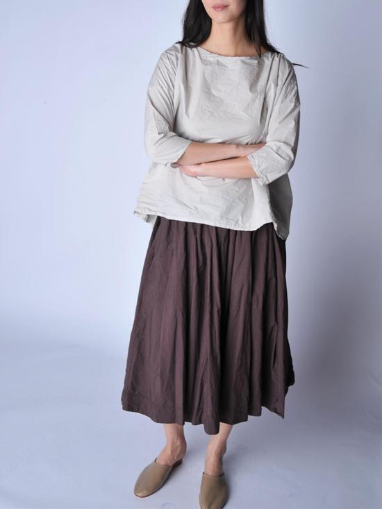  앨범 디 파밀리아 숏 스커트 Album Di Famiglia 포도 플리츠 쇼트 스커트