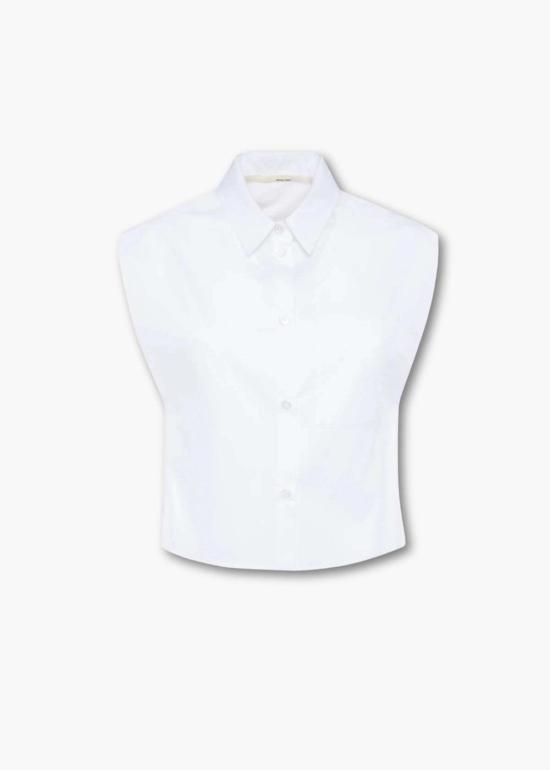  텔라 블라우스 럭키 탑 화이트