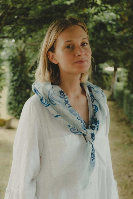  메종 르콩트 플라망 머플러/스카프 Maison Lecomte Flament Dinard 코튼 반다나 스카프 - MAISON LECOMTE FLAMENT