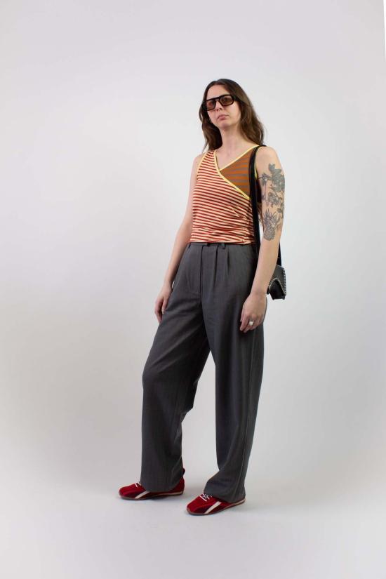  케이코 민소매 티셔츠 Kk Co 레이어드 루프 탱크 - KKCO