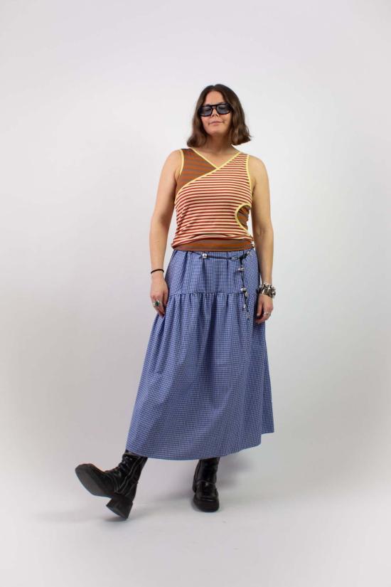  케이코 민소매 티셔츠 Kk Co 레이어드 루프 탱크 - KKCO