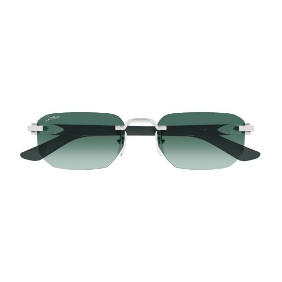 26SS 까르띠에 선글라스 CT0622S 003 SILVER GREEN GREEN