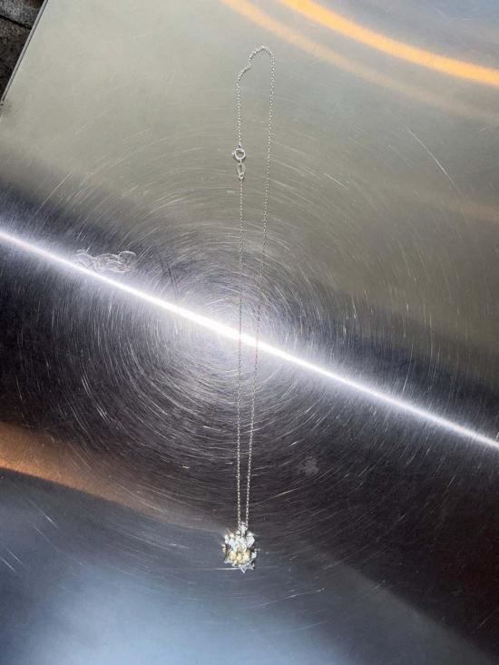  파 씨 말 목걸이/팬던트 Pas Si Mal 원석 버스트 목걸이 - PAS SI MAL