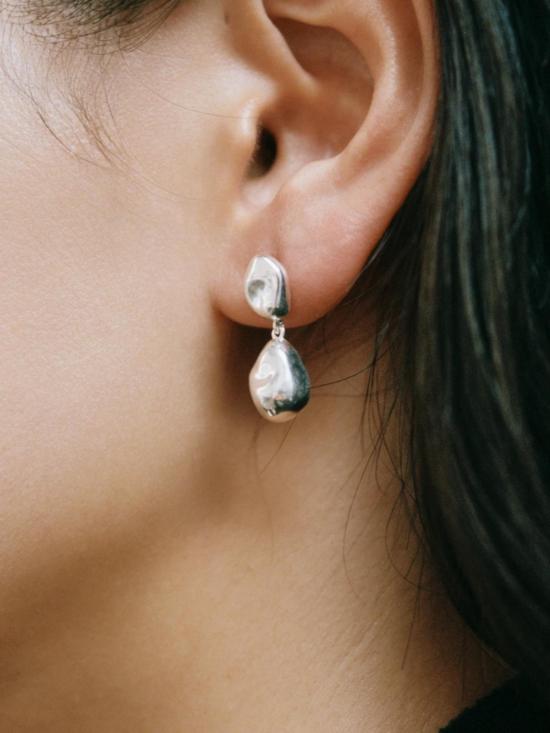  울프 시러스 이어링 울프 서커스 핀토 귀걸이 (은) - WOLF CIRUS