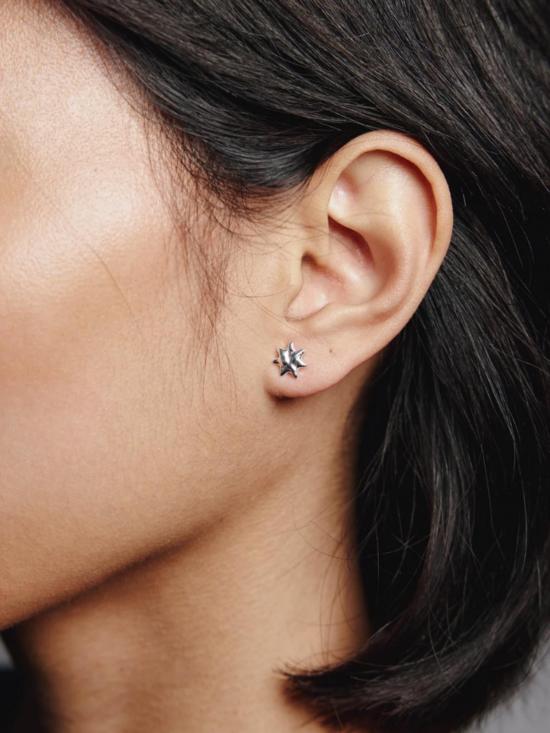  울프 시러스 이어링 울프 서커스 선 스터드 귀걸이 (은색)