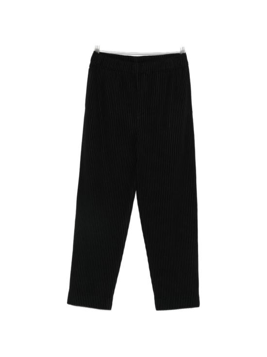 26SS 옴므 플리세 이세이 미야케 스트레이트 팬츠 HP66JF034 15 Nero