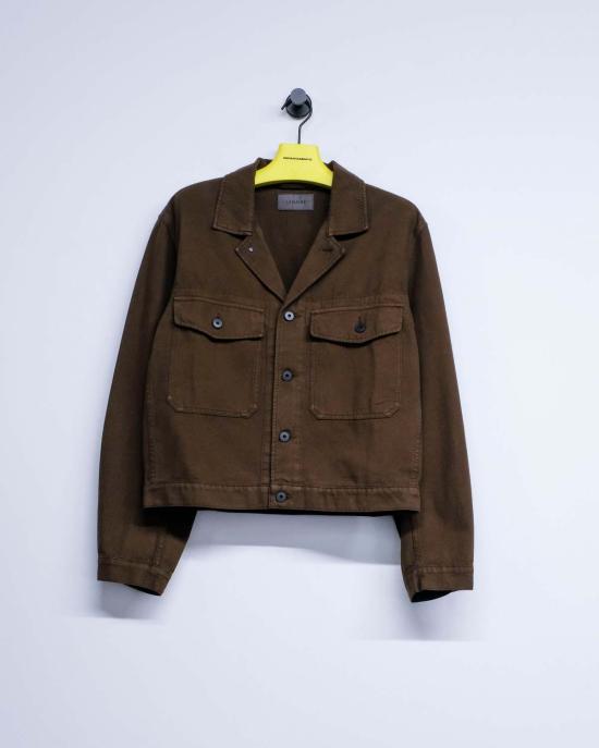  르메르 자켓 브로큰 트윌 코튼 트러커 재킷