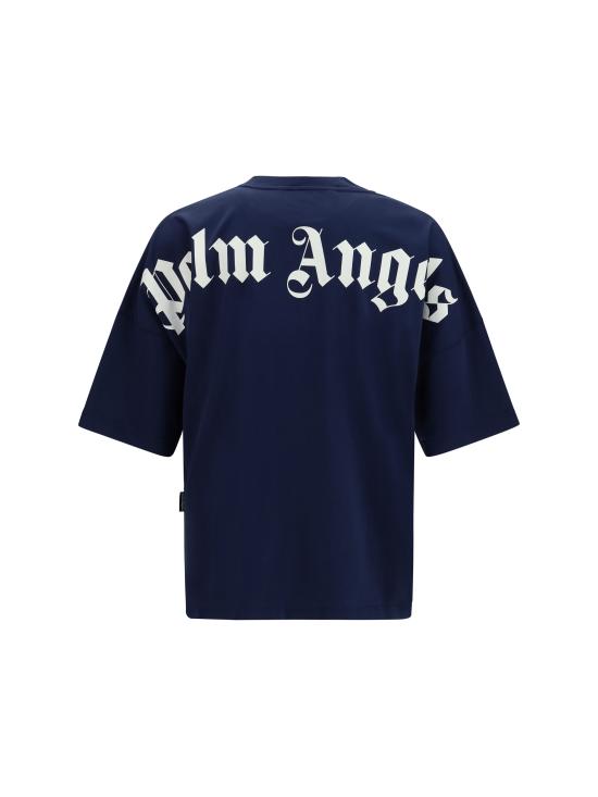 26SS 팜앤젤스 반팔 티셔츠 PMAA10BS26JER001 4603 BLUE - PALM ANGELS