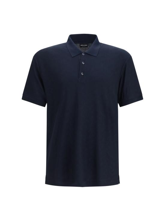 26SS 조르지오 아르마니 폴로 티셔츠 GM003150TE20342 UB081 BLUE