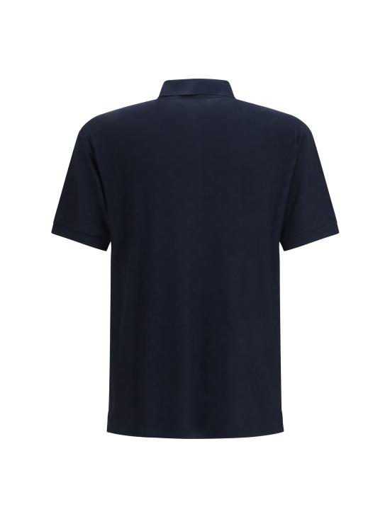 26SS 조르지오 아르마니 폴로 티셔츠 GM003150TE20342 UB081 BLUE - GIORGIO ARMANI