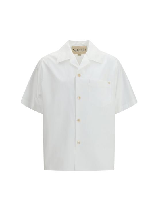 26SS 발렌티노 가라바니 긴팔 셔츠 8V0AA1134WW 0BO WHITE