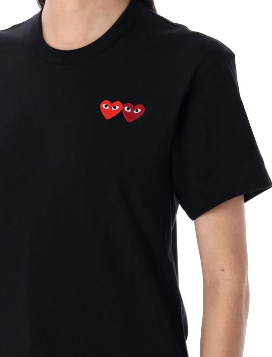 26SS 꼼데가르송 반팔 티셔츠 AX T226 051 Nero - COMME DES GARCONS