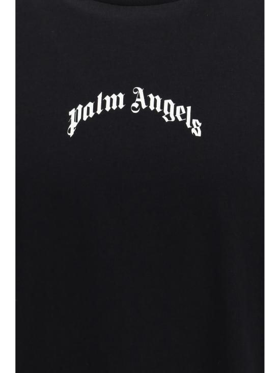 26SS 팜앤젤스 반팔 티셔츠 PMAA10BS26JER007 1003 BLACK - PALM ANGELS