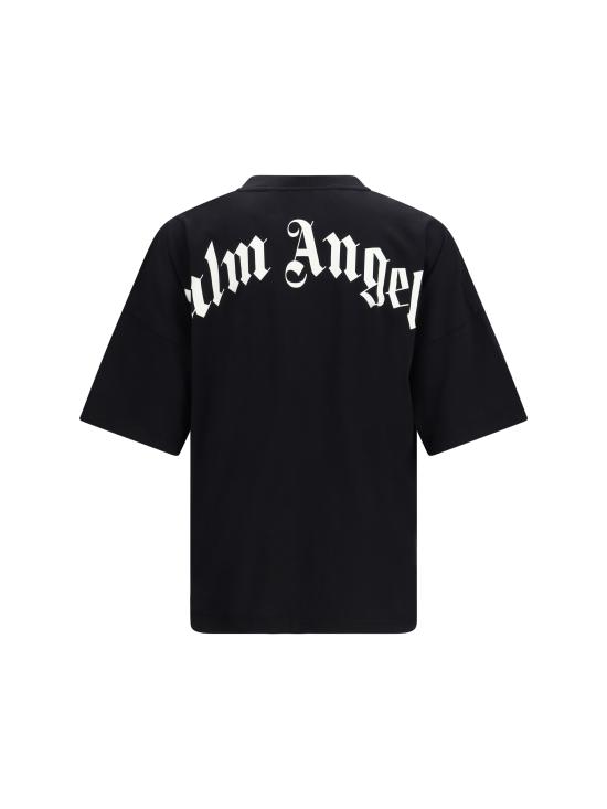 26SS 팜앤젤스 반팔 티셔츠 PMAA10BS26JER007 1003 BLACK - PALM ANGELS