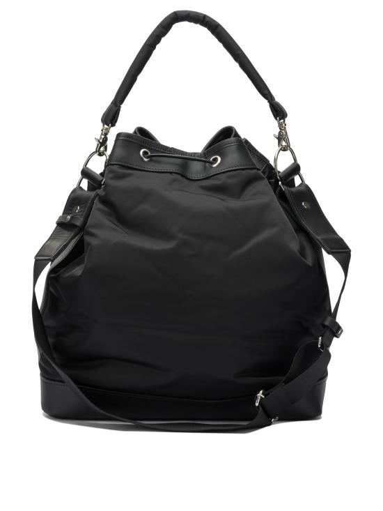 26SS 포터 드로스트링 레더 숄더백 381 0479910 Black - PORTER