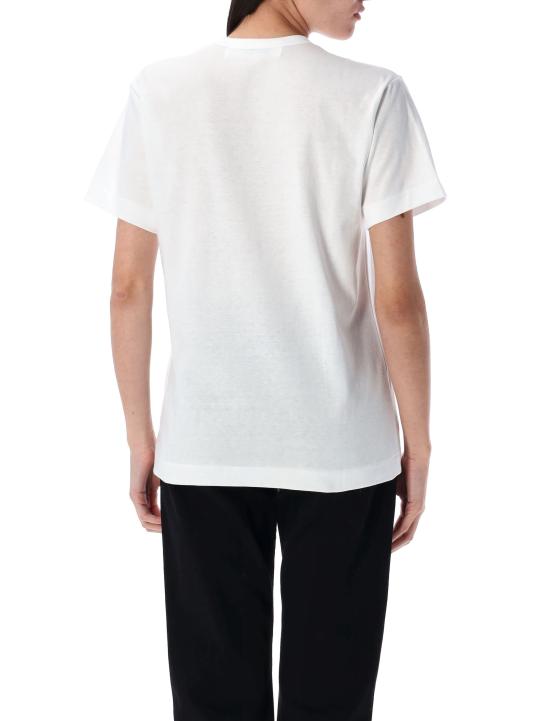 26SS 꼼데가르송 반팔 티셔츠 AX T088 051 Bianco - COMME DES GARCONS