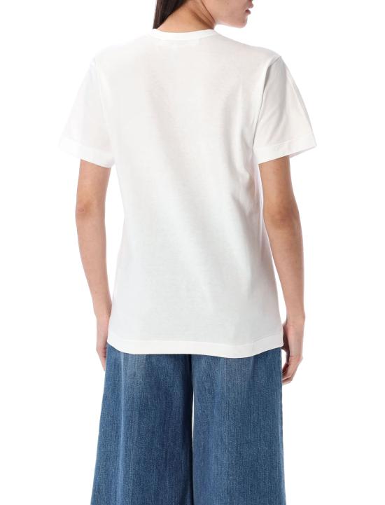 26SS 꼼데가르송 반팔 티셔츠 AX T106 051 2 Blue - COMME DES GARCONS