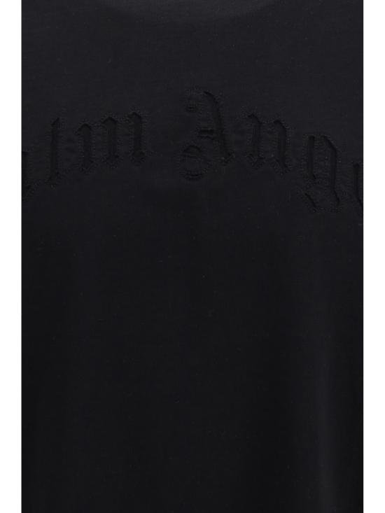 26SS 팜앤젤스 반팔 티셔츠 PMAA10QS26JER001 1010 BLACK - PALM ANGELS