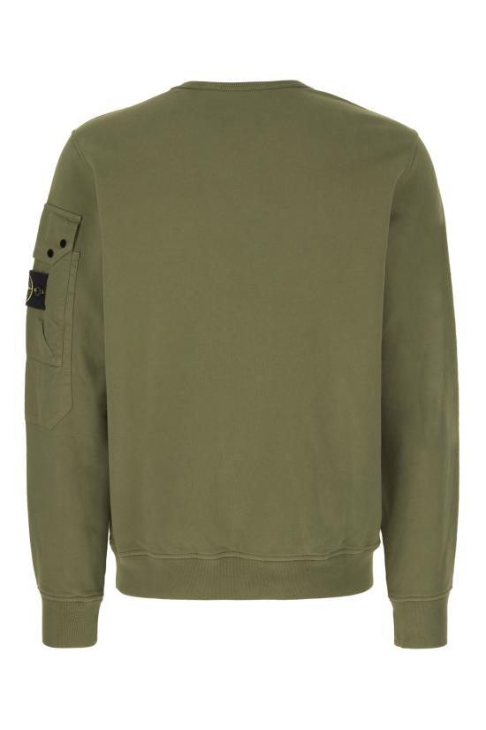 26SS 스톤 아일랜드 코튼 플리스 크루넥 스웨트셔츠 S156100019S0410 V005G MILITARY GREEN - STONE ISLAND