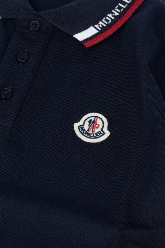 26SS [키즈] 몽클레어 폴로 셔츠 8A000128496W 778 BLACK - MONCLER