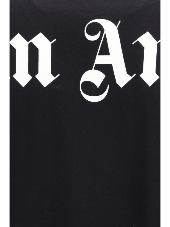 26SS 팜앤젤스 반팔 티셔츠 PMAA10BS26JER001 1003 BLACK - PALM ANGELS