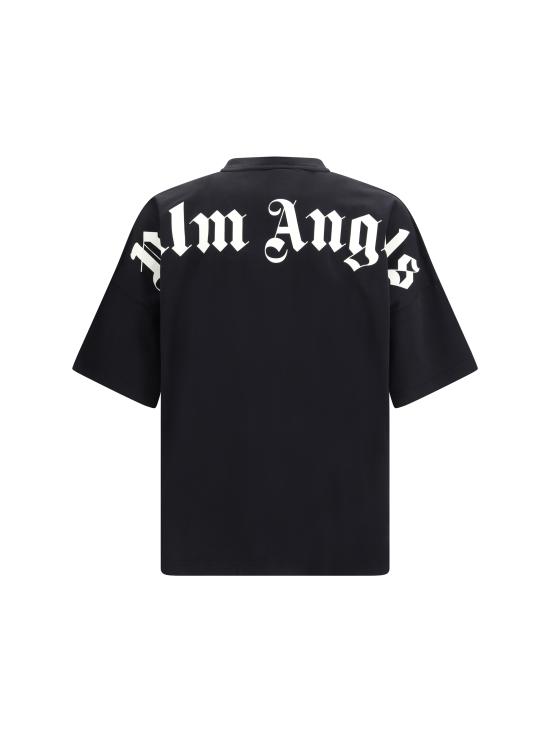 26SS 팜앤젤스 반팔 티셔츠 PMAA10BS26JER001 1003 BLACK - PALM ANGELS