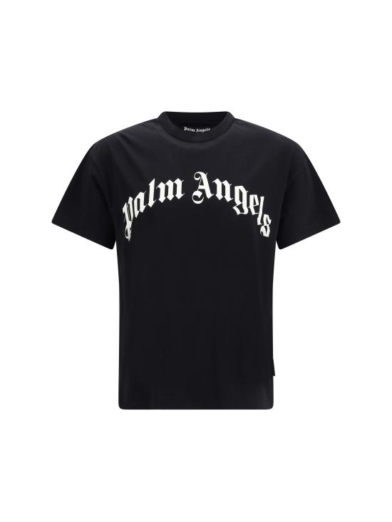 26SS 팜앤젤스 반팔 티셔츠 PMAA109S26JER00G 1003 BLACK