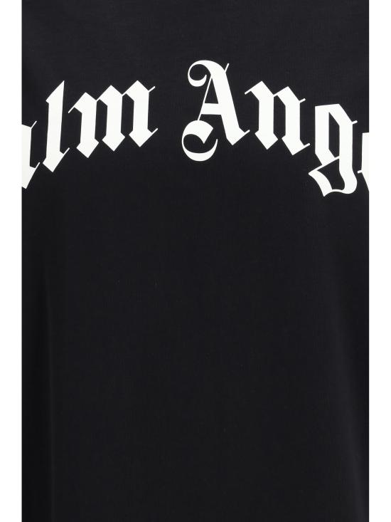 26SS 팜앤젤스 반팔 티셔츠 PMAA109S26JER00G 1003 BLACK - PALM ANGELS