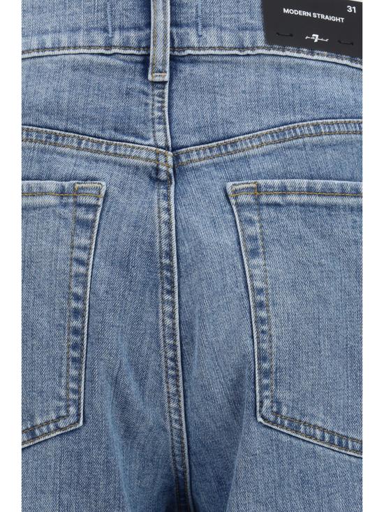 26SS 세븐포올맨카인드 데님 팬츠 7TD80A56 U71XL LIGHT BLUE - 7 FOR ALL MANKIND