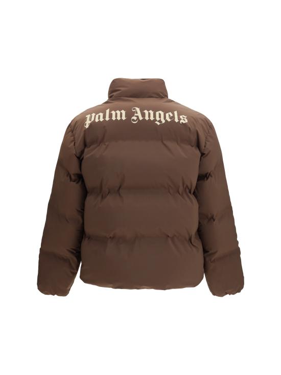 26SS 팜앤젤스 패딩 PMED057S26FAB002 600A BROWN - PALM ANGELS