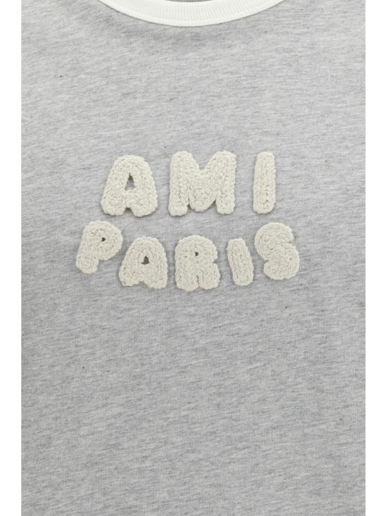 26SS 아미 반팔 티셔츠 UTS371724 A079 GREY - AMI