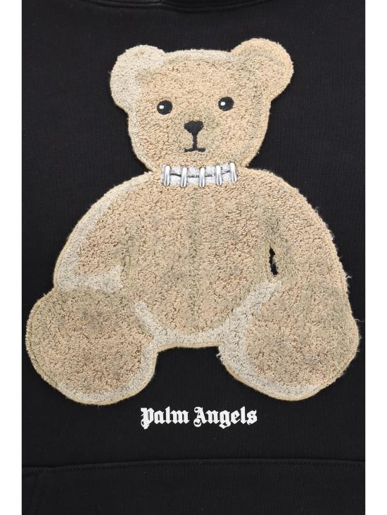 26SS 팜앤젤스 후드 티셔츠 PMBB17DS26FLE00C 1060 BLACK - PALM ANGELS