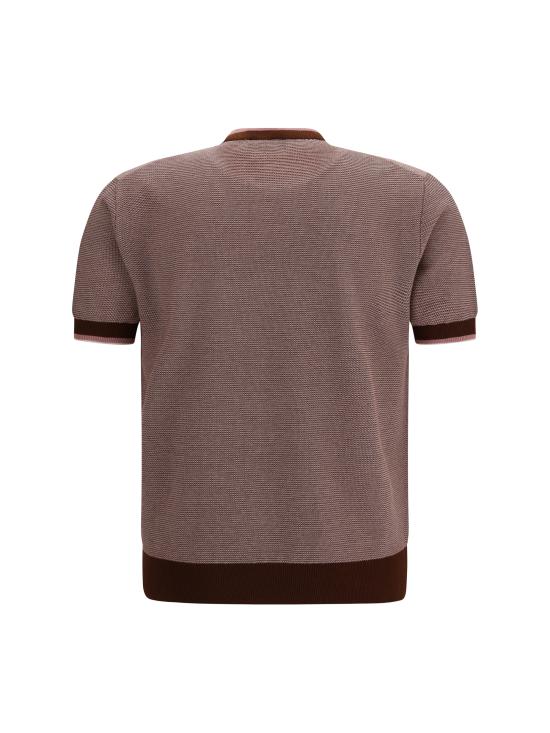 26SS 피아젠차 폴로 티셔츠 M1150021001 171 PINK - PIACENZA 1733