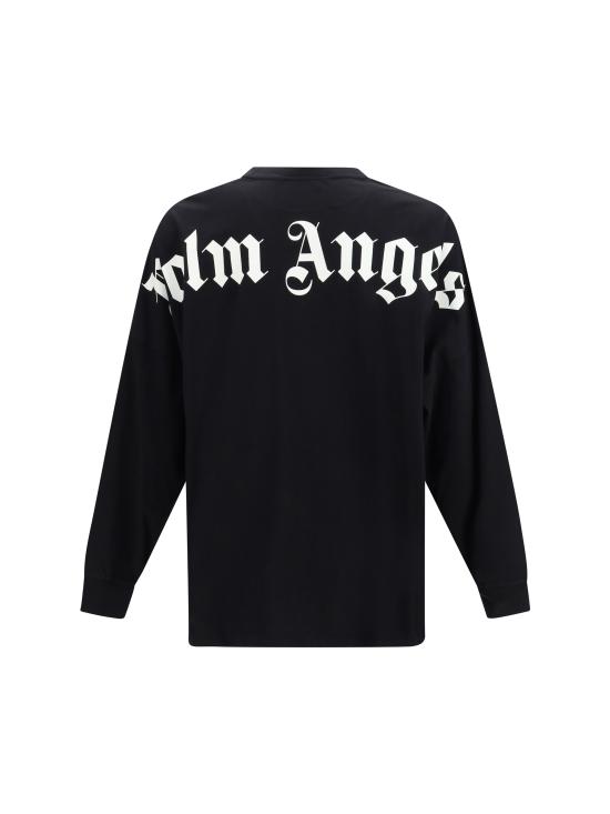 26SS 팜앤젤스 반팔 티셔츠 PMAB059S26JER001 1003 BLACK - PALM ANGELS